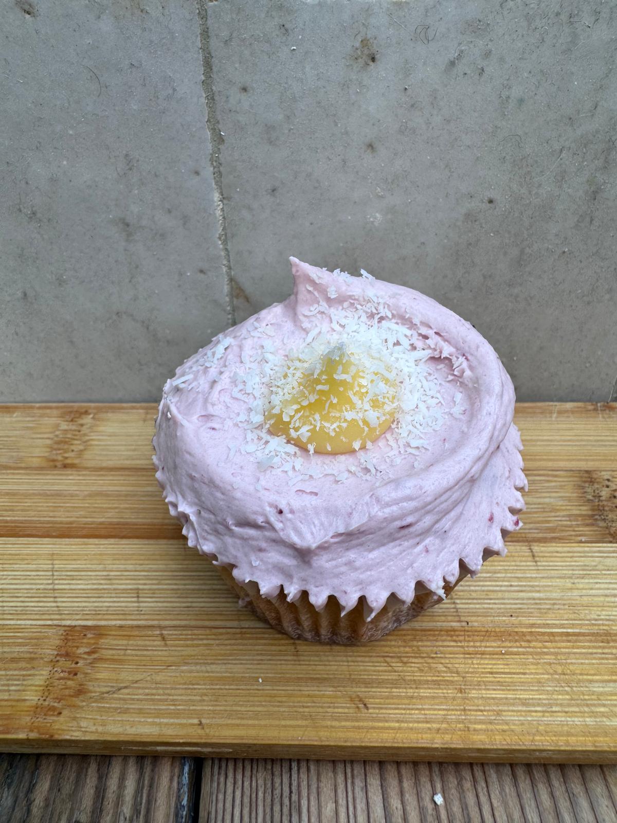 Cupcake aux Fruits Rouges, Citron, Coco